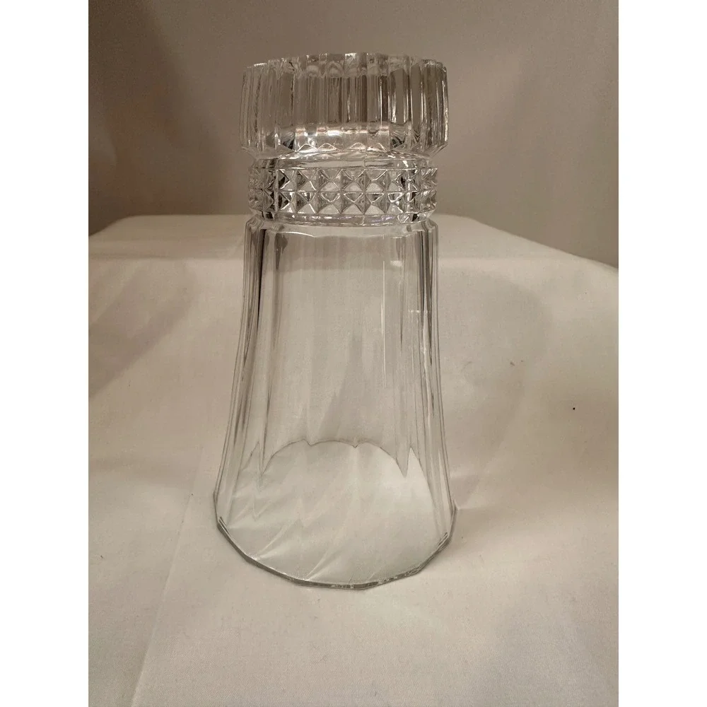 Cristal d'Arques Durand Victoria 2 Water Glasses Lead Cry'stal Clear 6.25‎